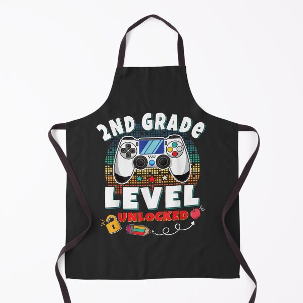 Item preview, 2nd Grade Level Unlocked Video Game Back to School Boys designed and sold by PatriciaWCipria.