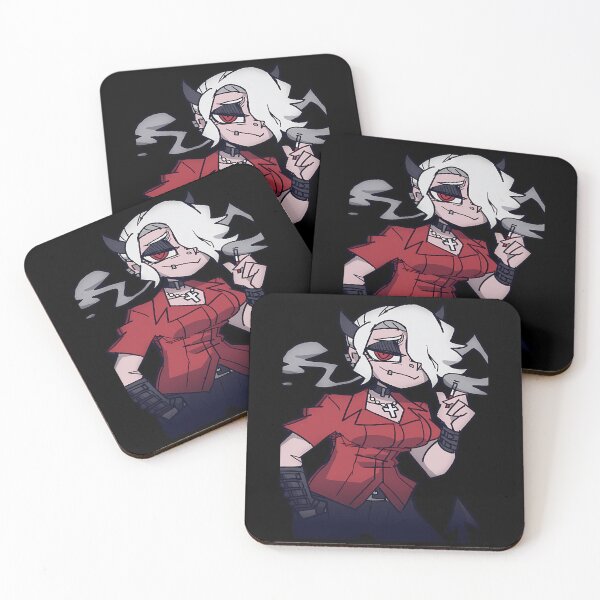 Item preview, Zdrada, The Bitch Demon -Helltaker- s/Shirts/Buttons/More designed and sold by McgowanWoundi.