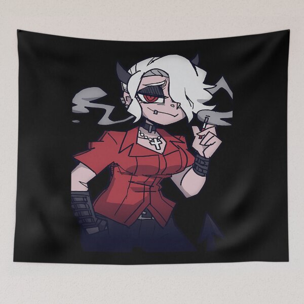 Item preview, Zdrada, The Bitch Demon -Helltaker- s/Shirts/Buttons/More designed and sold by McgowanWoundi.