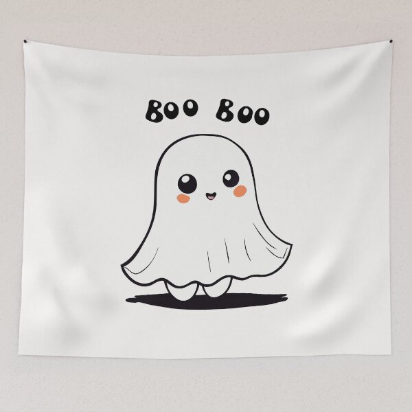 Item preview, Cute Ghost Boo Boo designed and sold by Puristock.