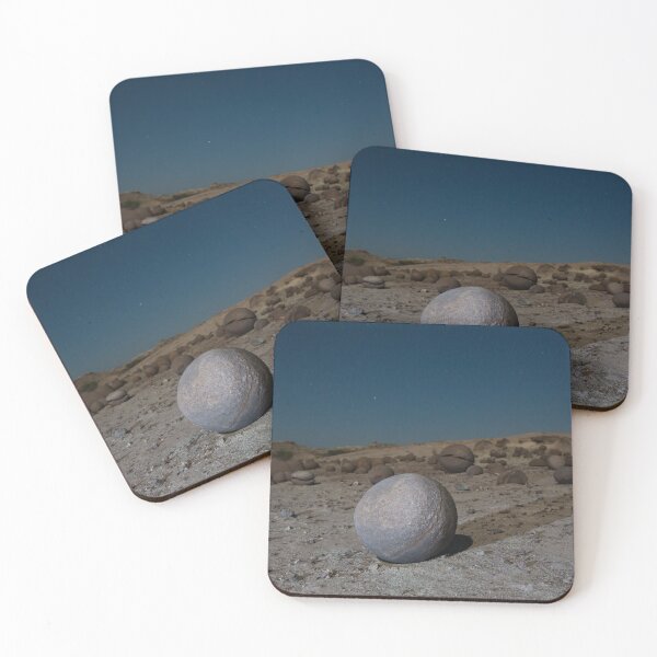 Item preview, Sandstone formations in Ischigualasto at night, Argentina designed and sold by Piccaya.