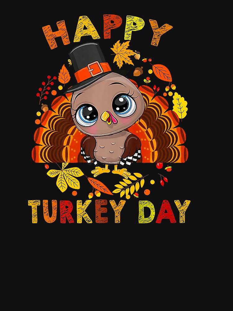 Camiseta esencial con la obra «Feliz Día Del Pavo Día Acción De