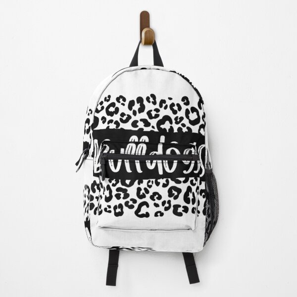 Item preview, Bulldogs Team Mascot School Spirit Game Night Leopard Print  designed and sold by PatriciaWCipria.
