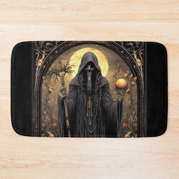 Item preview, Grim Reaper Tarot Card Symmetrical Art 2 designed and sold by eyestetix.