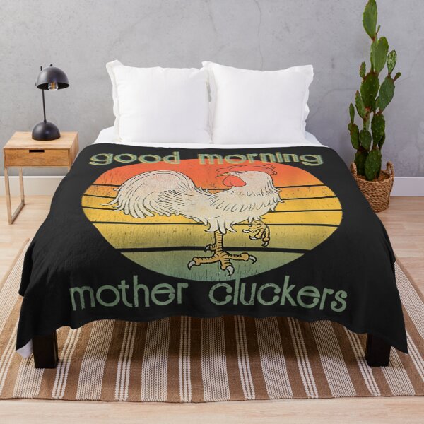 Item preview, Cocky Rooster Morning Mother Cluckers Distressed Farmers designed and sold by PatriciaWCipria.