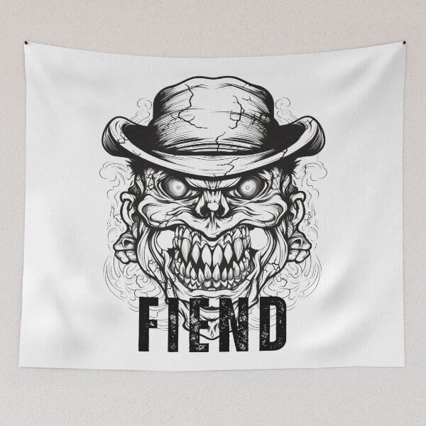 Item preview, The Fiend Hurt Dark and Mysterious with a hat designed and sold by EnigmaStitcher.