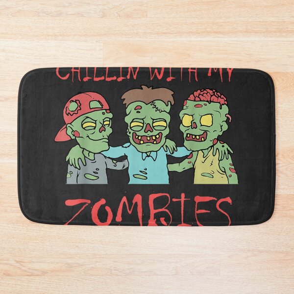 Item preview, Chillin With My Zombies Funny Halloween  designed and sold by PatriciaWCipria.