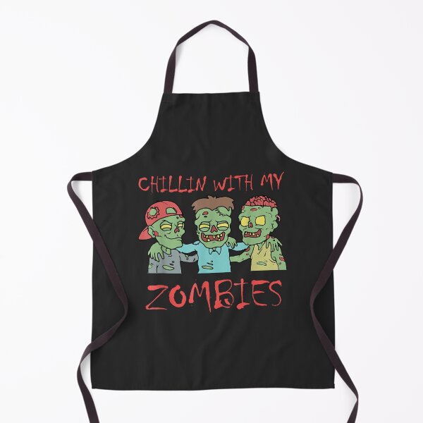 Item preview, Chillin With My Zombies Funny Halloween  designed and sold by PatriciaWCipria.