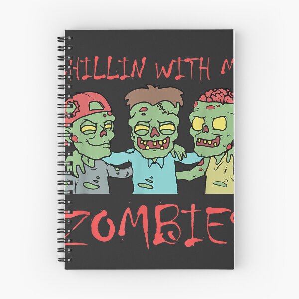 Item preview, Chillin With My Zombies Funny Halloween  designed and sold by PatriciaWCipria.