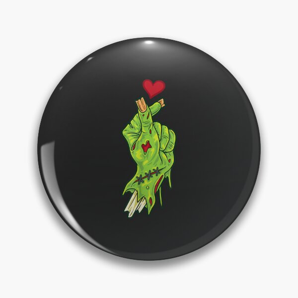 Item preview, Chopped Off Zombie Hand Heart - KPop Lover's Halloween designed and sold by PatriciaWCipria.