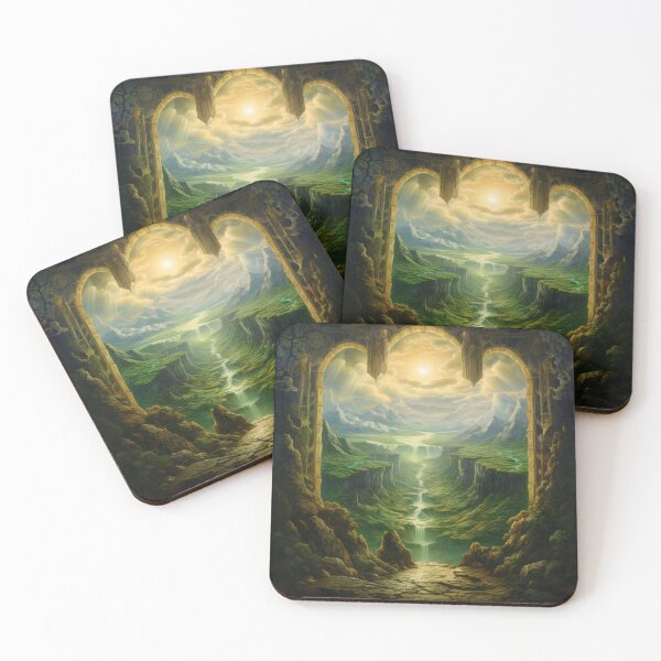 Item preview, Amazing view through to the mountains designed and sold by EarthandEase.