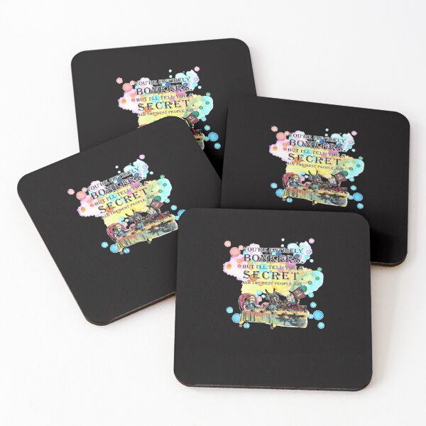 Artikelvorschau, Tea Party Bonkers Quote Alice In Wonderland T entworfen und verkauft von ShilBain.