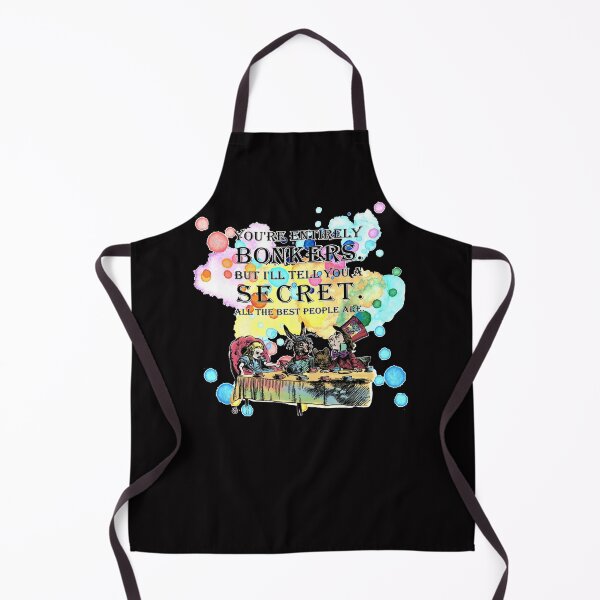 Artikelvorschau, Tea Party Bonkers Quote Alice In Wonderland T entworfen und verkauft von ShilBain.