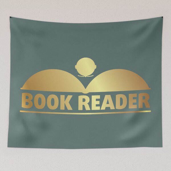 Item preview, Book Reader Geek Nerd designed and sold by Wiggly Lines.