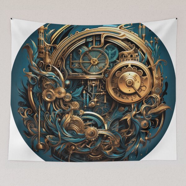 Item preview, Cogs and Gears designed and sold by SteamJazzCafe.