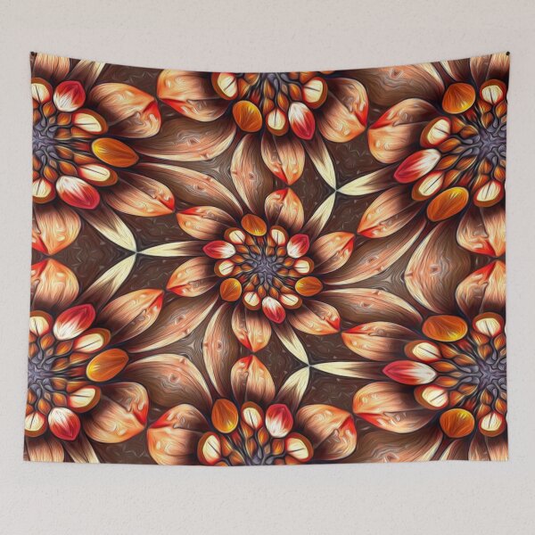 Item preview, Abstract Flower Pattern designed and sold by Patternflower.