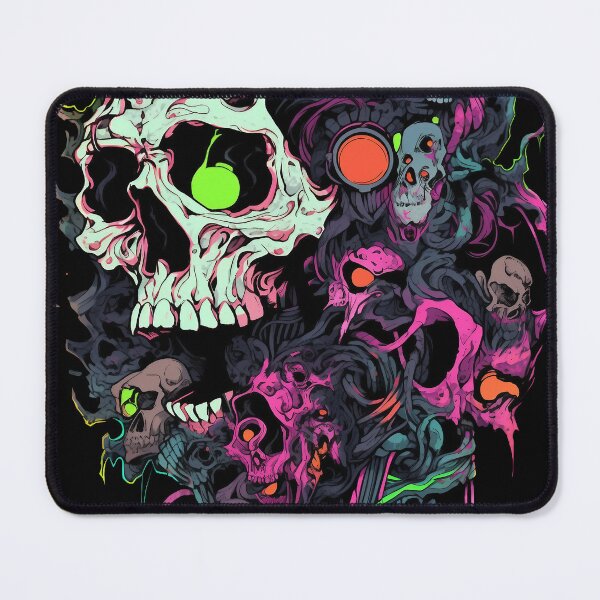 Item preview, "Skull Swirl Graphic Tee designed and sold by MikeyMeta.
