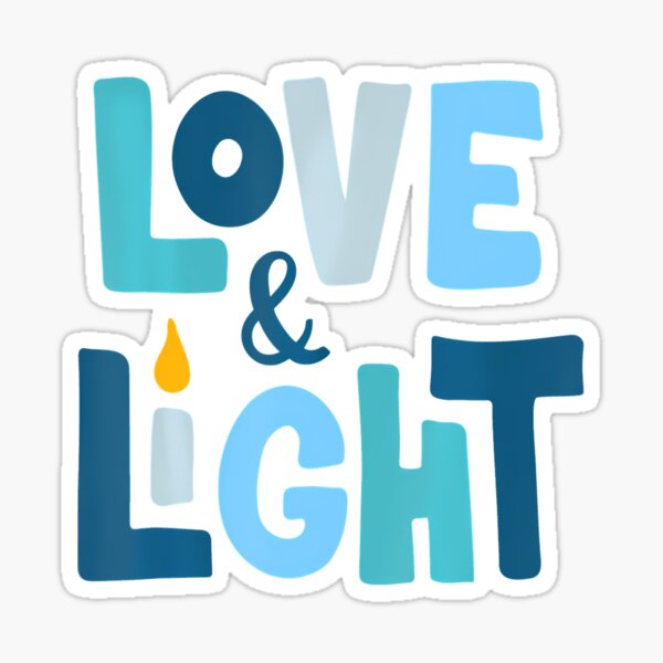 Item preview, Cute Hanukkah Love And Light Chanukah Jewish Christmas designed and sold by JayClark2.