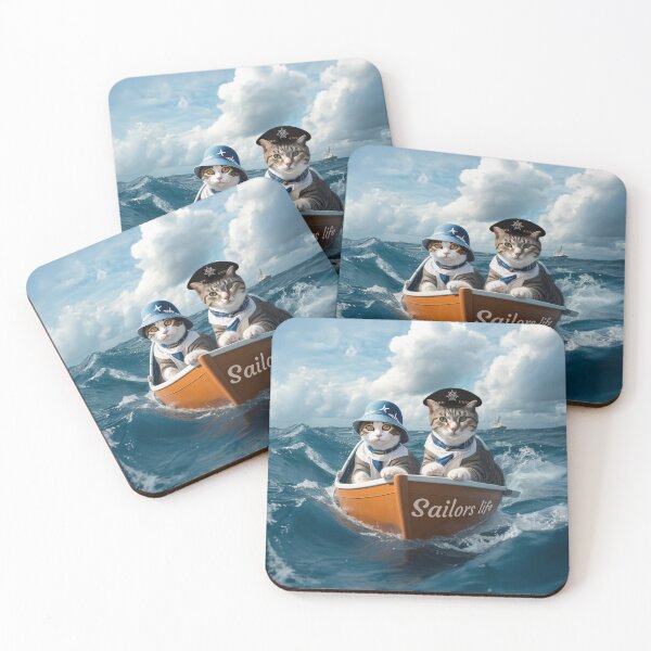 Item preview, A cat sailors life  designed and sold by Glamalt.