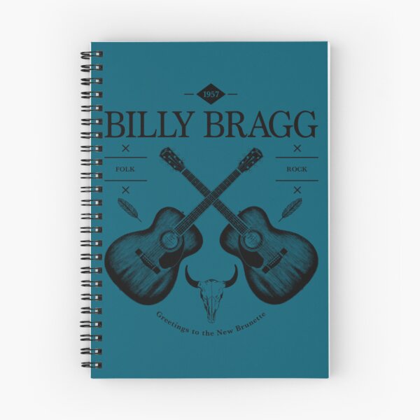 Item preview, Billy Bragg Acoustic Guitar Vintage Logo designed and sold by SallyyBarragan.