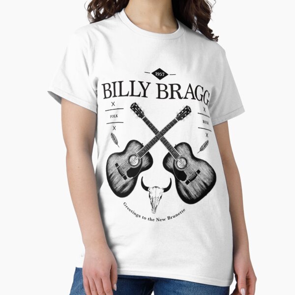 Item preview, Billy Bragg Acoustic Guitar Vintage Logo designed and sold by SallyyBarragan.