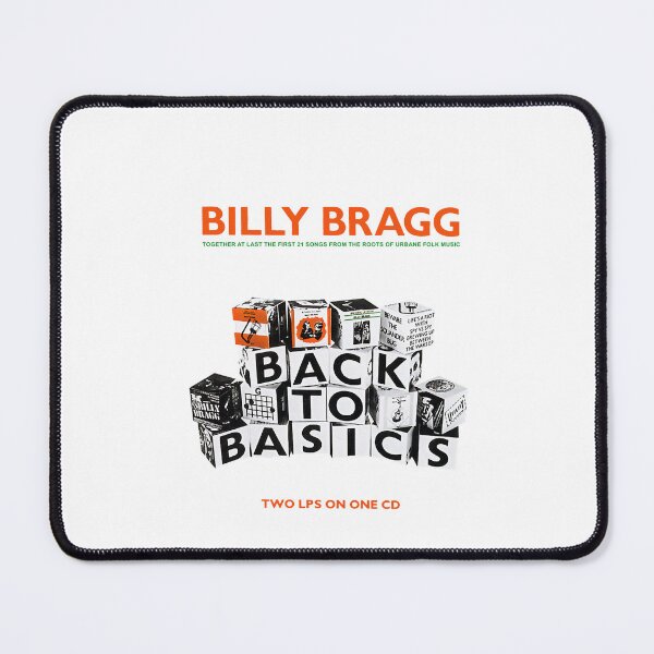Item preview, Billy Bragg Album Back To Basics designed and sold by SallyyBarragan.