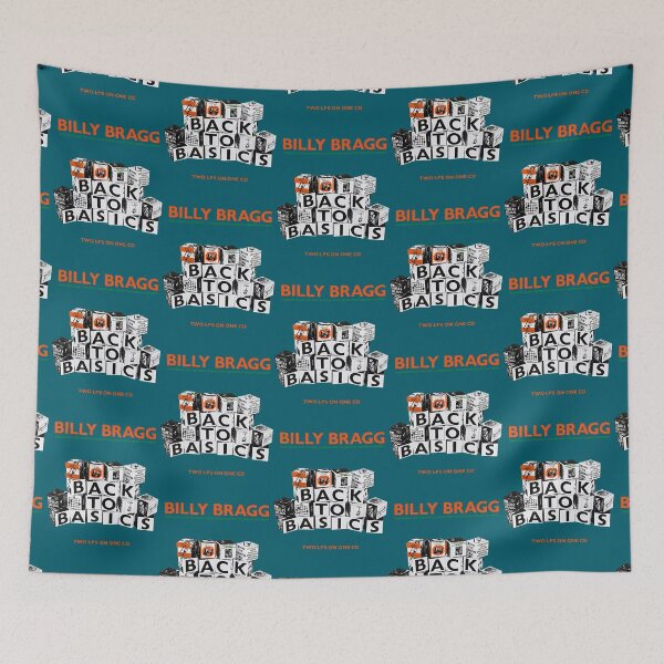 Item preview, Billy Bragg Album Back To Basics   designed and sold by SallyyBarragan.