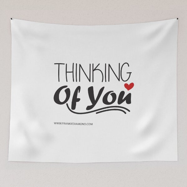 Item preview, Thinking of You Cool Typography Design designed and sold by FrankieDiamond.