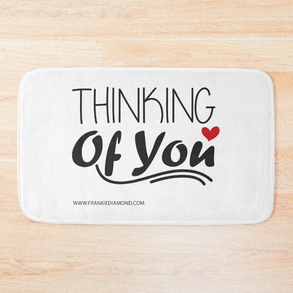 Item preview, Thinking of You Cool Typography Design designed and sold by FrankieDiamond.