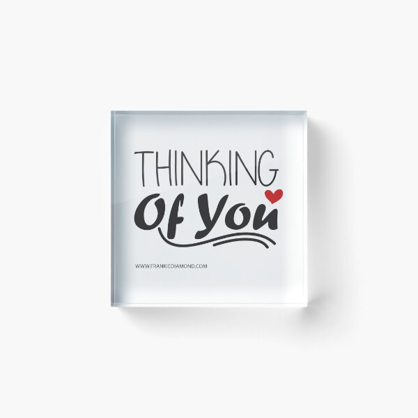 Item preview, Thinking of You Cool Typography Design designed and sold by FrankieDiamond.