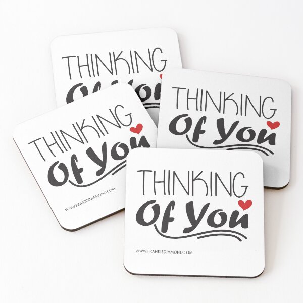 Item preview, Thinking of You Cool Typography Design designed and sold by FrankieDiamond.