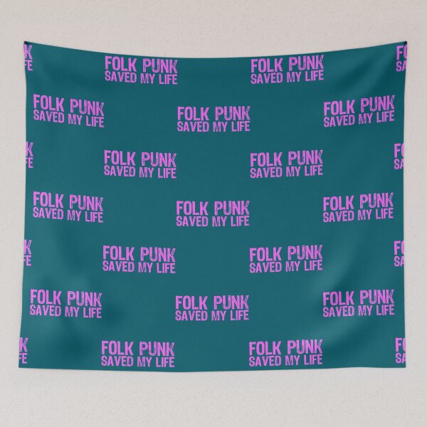 Item preview, Folk Punk Saved My Life  designed and sold by SallyyBarragan.