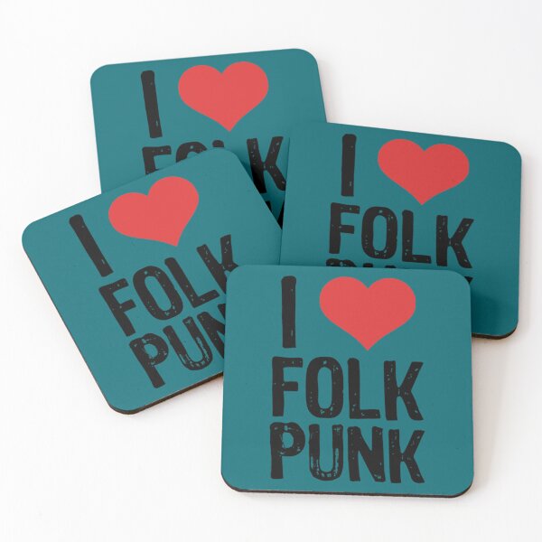 Item preview, I Love Folk Punk   designed and sold by SallyyBarragan.