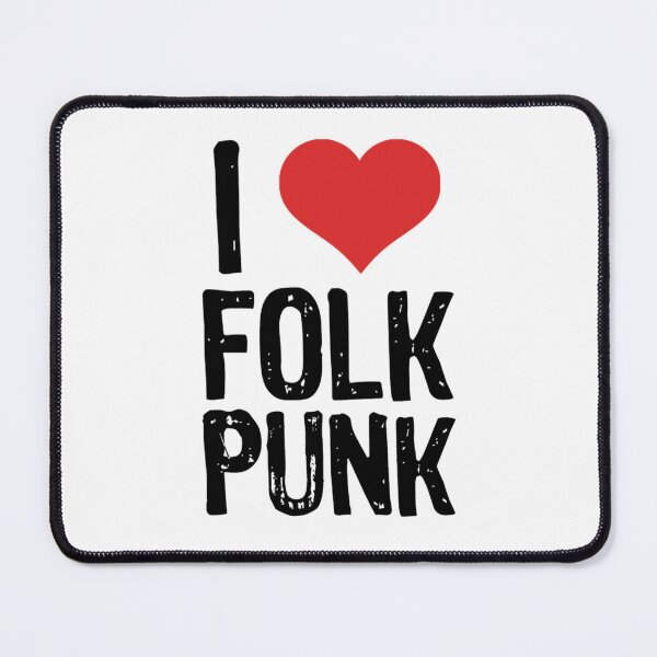 Item preview, I Love Folk Punk   designed and sold by SallyyBarragan.