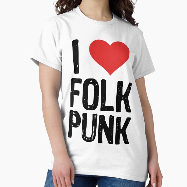 Item preview, I Love Folk Punk   designed and sold by SallyyBarragan.