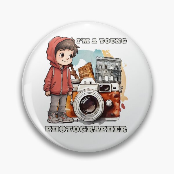 Item preview, Photographer Boy Gift For Creative Kids designed and sold by KrisRubinArt.