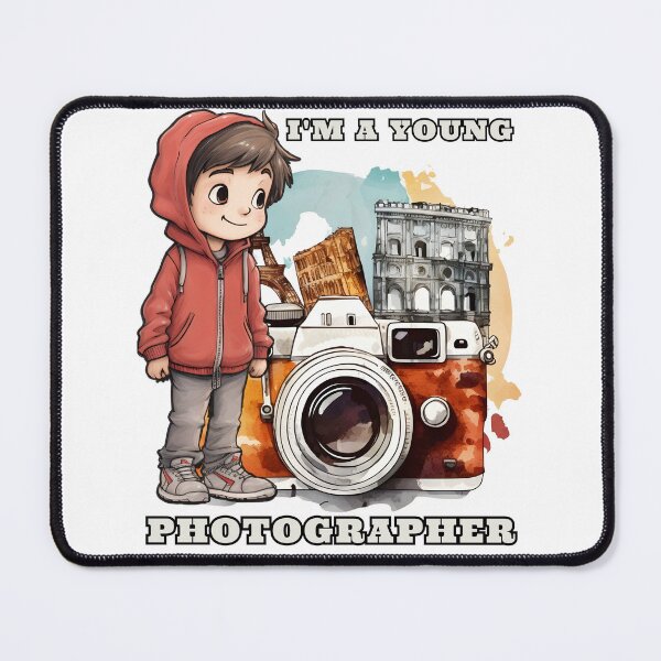 Item preview, Photographer Boy Gift For Creative Kids designed and sold by KrisRubinArt.