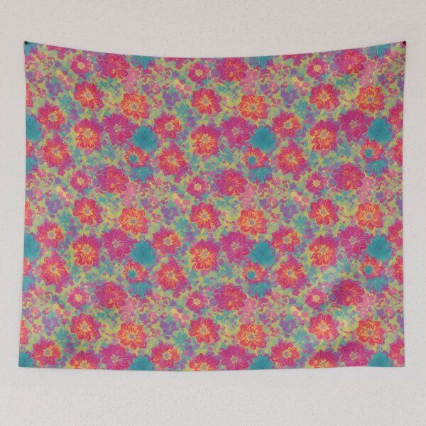 Item preview, Fancy flower Seamless patterns  designed and sold by RocketArtInd.