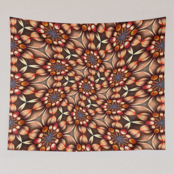 Item preview, Abstract Flower Pattern designed and sold by Patternflower.