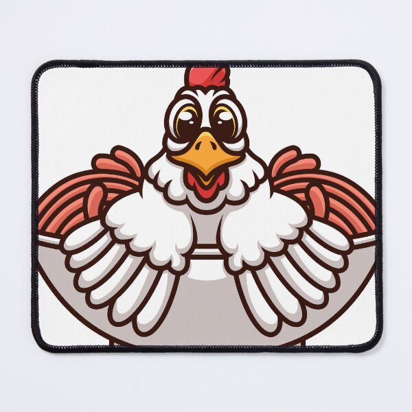 Item preview, Chicken Bowl Cartoon designed and sold by GumregaStudio.