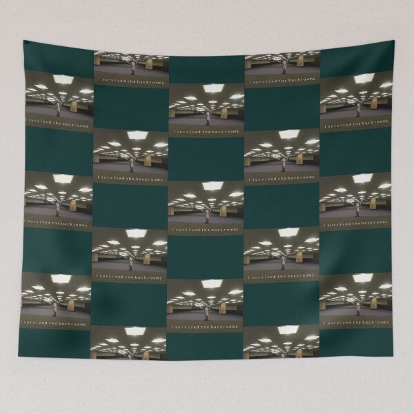 Item preview, I survived the Backrooms        designed and sold by alarakiten.