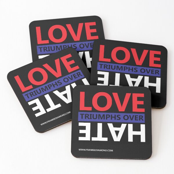 Item preview, Love Triumphs Over Hate designed and sold by FrankieDiamond.