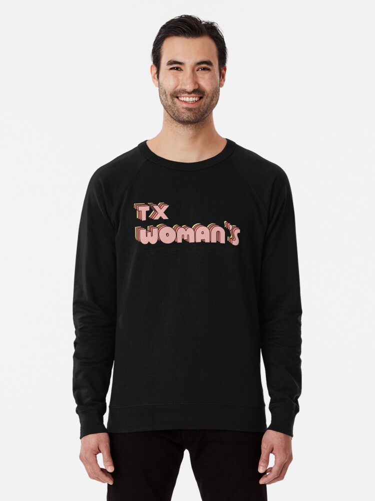 TWU Retro Stacked Font Lightweight Sweatshirt