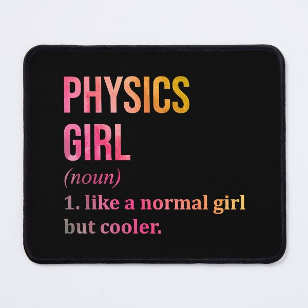 Item preview, Physics Girl Definition in Watercolor designed and sold by XCIV.