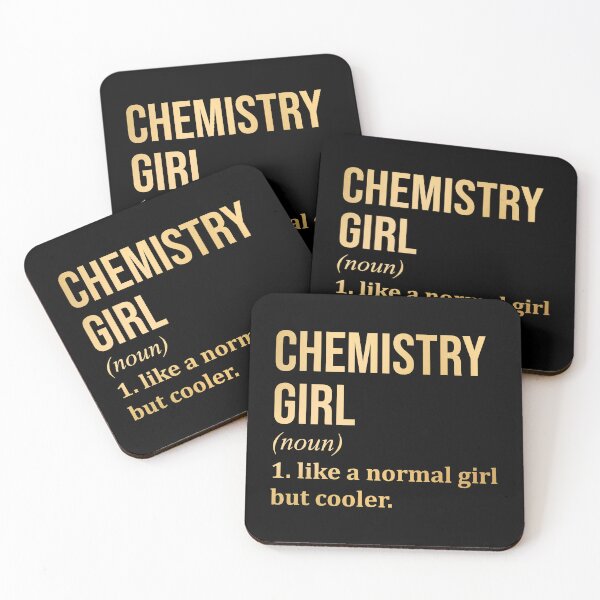 Item preview, Chemistry Girl Definition in Gold designed and sold by XCIV.