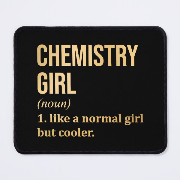 Item preview, Chemistry Girl Definition in Gold designed and sold by XCIV.