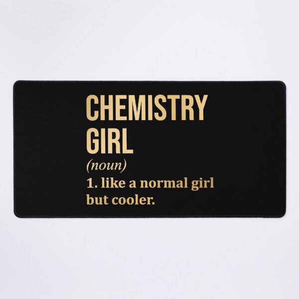 Item preview, Chemistry Girl Definition in Gold designed and sold by XCIV.