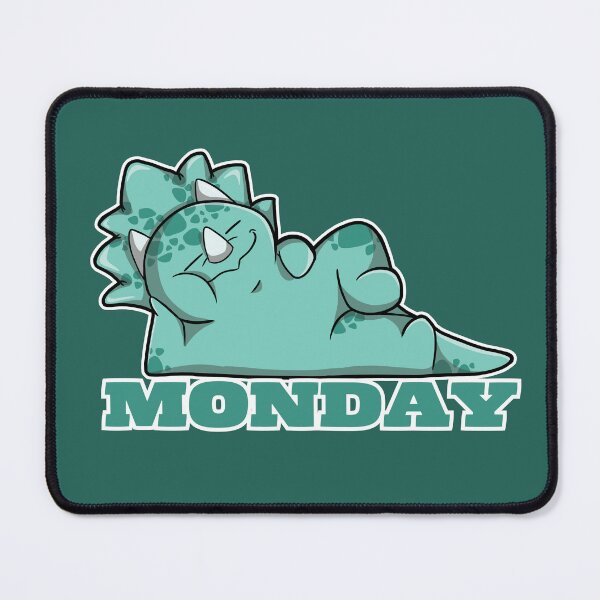 Item preview, Monday Triceratops designed and sold by The magic Yellow bus.