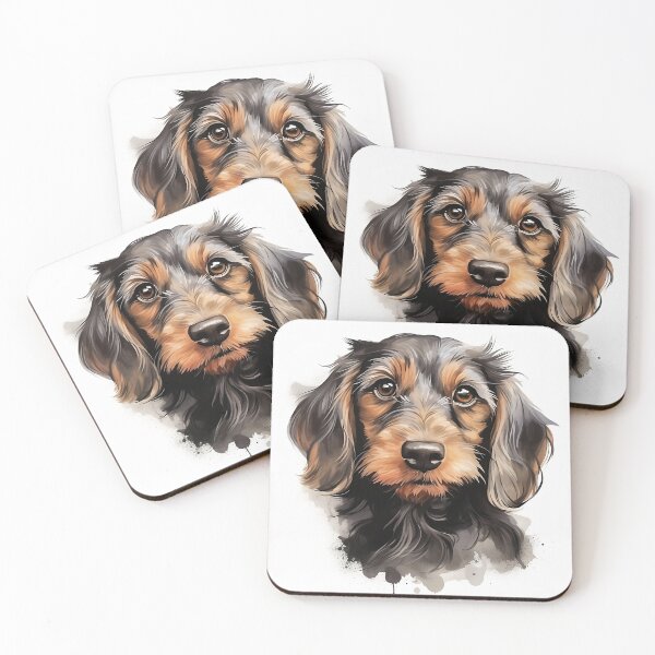 Item preview, Wirehaired Dachshund designed and sold by lavroshh.