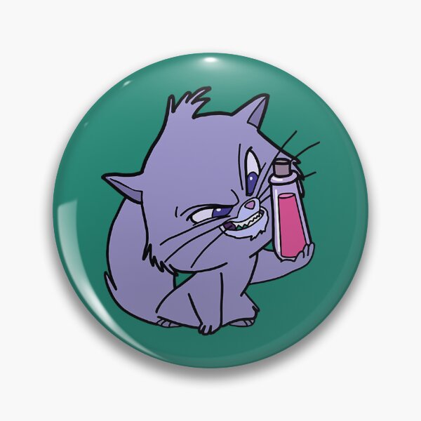 Item preview, Yzma Cat With Poison Bottle  designed and sold by MyloYabut.